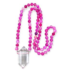 24 HRS SALE ONLY Hand Made Crystal Necklace